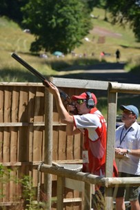 Teddy shooting (Team GB)
